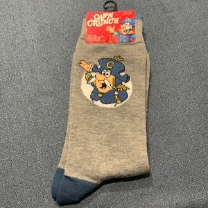 Cap’n Crunch Novelty Crew Socks NWT
